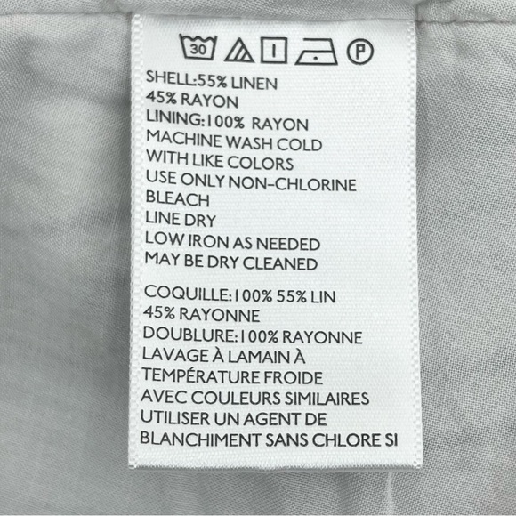 Urban Outfitters Kimchi Blue Striped Linen Blend Mini Dress - Picture 8 of 9